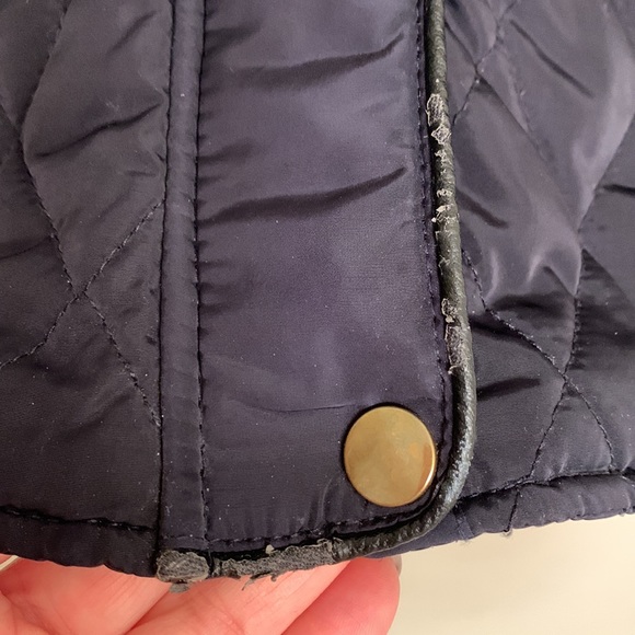 Blue quilted vest - Picture 8 of 16